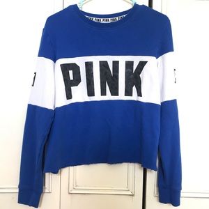 PINK Victoria’s Secret cropped crew neck